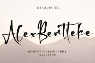 Alex Bentteke: Raw Dry-Brush Charm Meets Handwriting