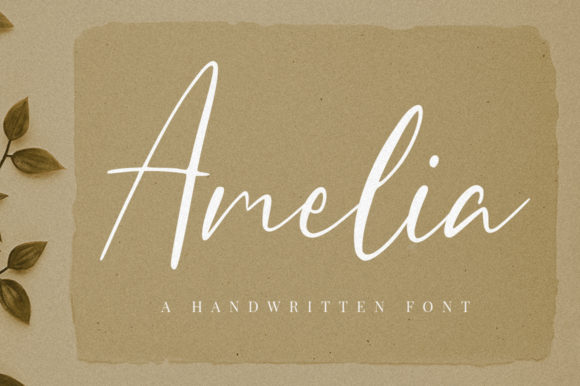 Amelia Script Font: Where Elegance Meets Everyday Ease