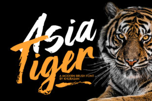 Asia Tiger: A Bold Yet Sophisticated Display Typeface for Impact-Driven Design