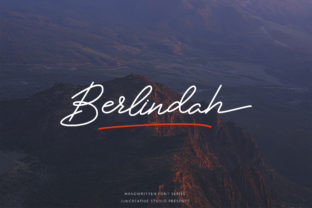 Berlindah: A Romantic Handwritten Signature Script