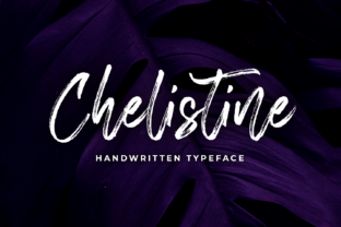 Chelistine: Flowing Curves and Playful Elegance in a Modern Script