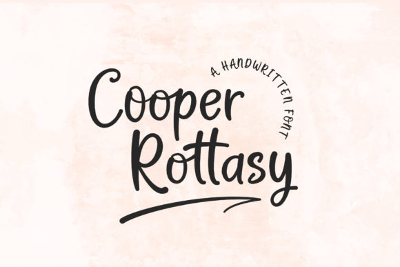 Cooper Rottasy: Handwritten Charm for Every Project