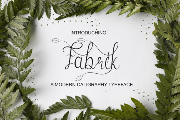 Fabrik: A Handwritten Font That Turns Ordinary Words Into Art