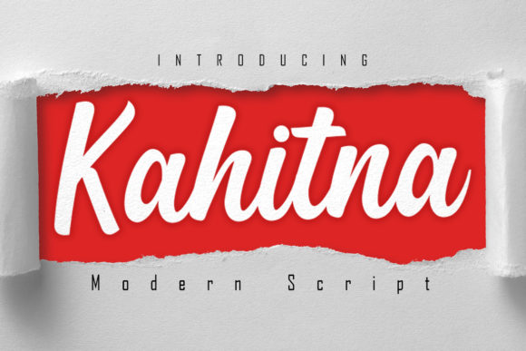 Kahitna: Is This Handwritten Script Font Right for Your Next Project?