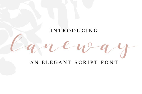 Laneway: A Strategic Approach to Elegant Typography in Modern Branding