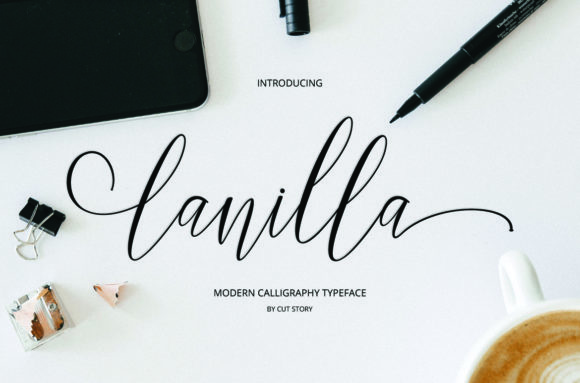 Lanilla: A Fresh Script Font with Elegant Appeal