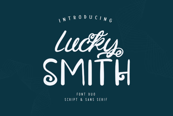 Lucky Smith: A Duo Font That Elevates Creative Design
