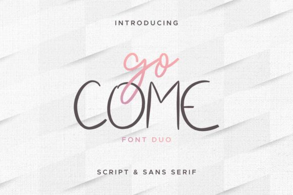 Mastering Visual Hierarchy and Emotion with the Go Come Font Duo