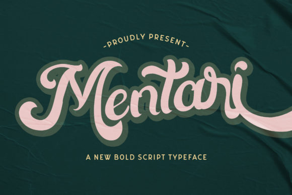Mentari: A Cute and Bold Script Font for Branding That Tells a Story