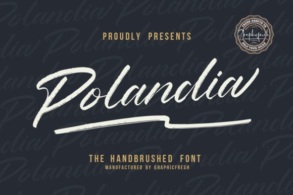 Polandia: The Script Font That Balances Elegance With Everyday Practicality