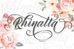 Rhinatta: The Authentic Cute Script Font That Turns Simple Words Into Visual Delights