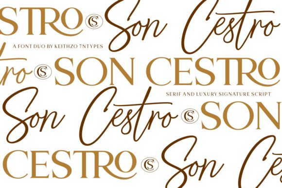 Son Cestro Duo: Understanding Its Playful Script and Serif Combination for Handcrafted Designs