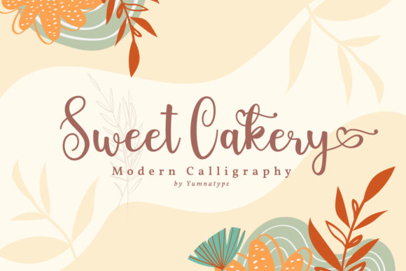 Sweet Cakery: A Script Font That Brings Handcrafted Warmth to Your Designs