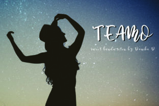 Teamo: The Sweetheart of Script Fonts and How It Transforms Design